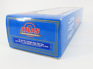 O Gauge 3-Rail Atlas 8417-4 C&O Chesapeake & Ohio 50' Double Door Box Car #28199