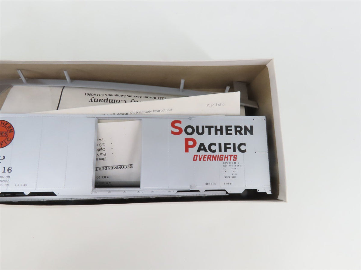 O Scale 2-Rail InterMountain Kit OBSP3116 SP Overnight 40&#39; Box Car #163116