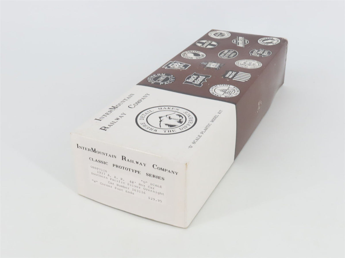 O Scale 2-Rail InterMountain Kit OBSP3116 SP Overnight 40&#39; Box Car #163116