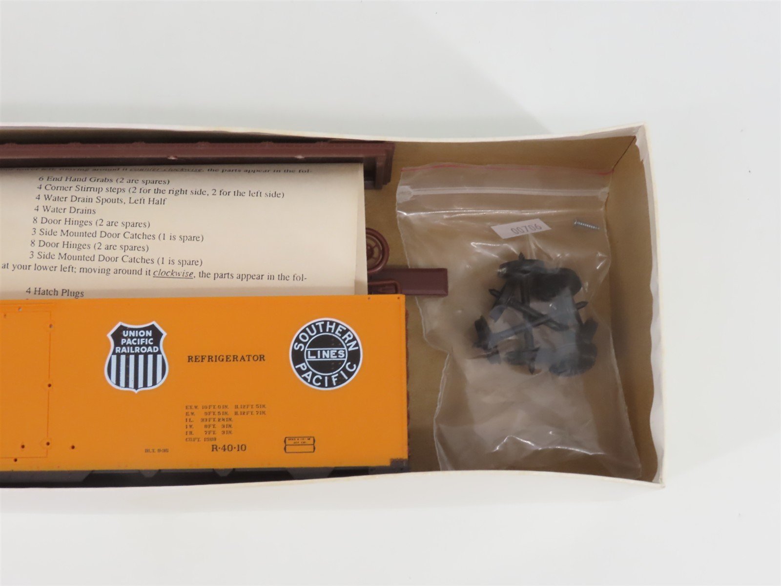 O Scale 2-Rail InterMountain Kit PFE Pacific Fruit Express 40' Reefer #44053