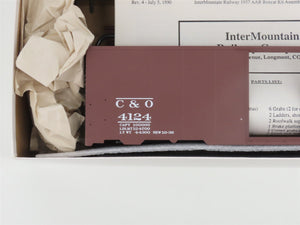 O Gauge 3-Rail InterMountain Kit OBCO1124 C&O 1937 AAR 40' Box Car #4124