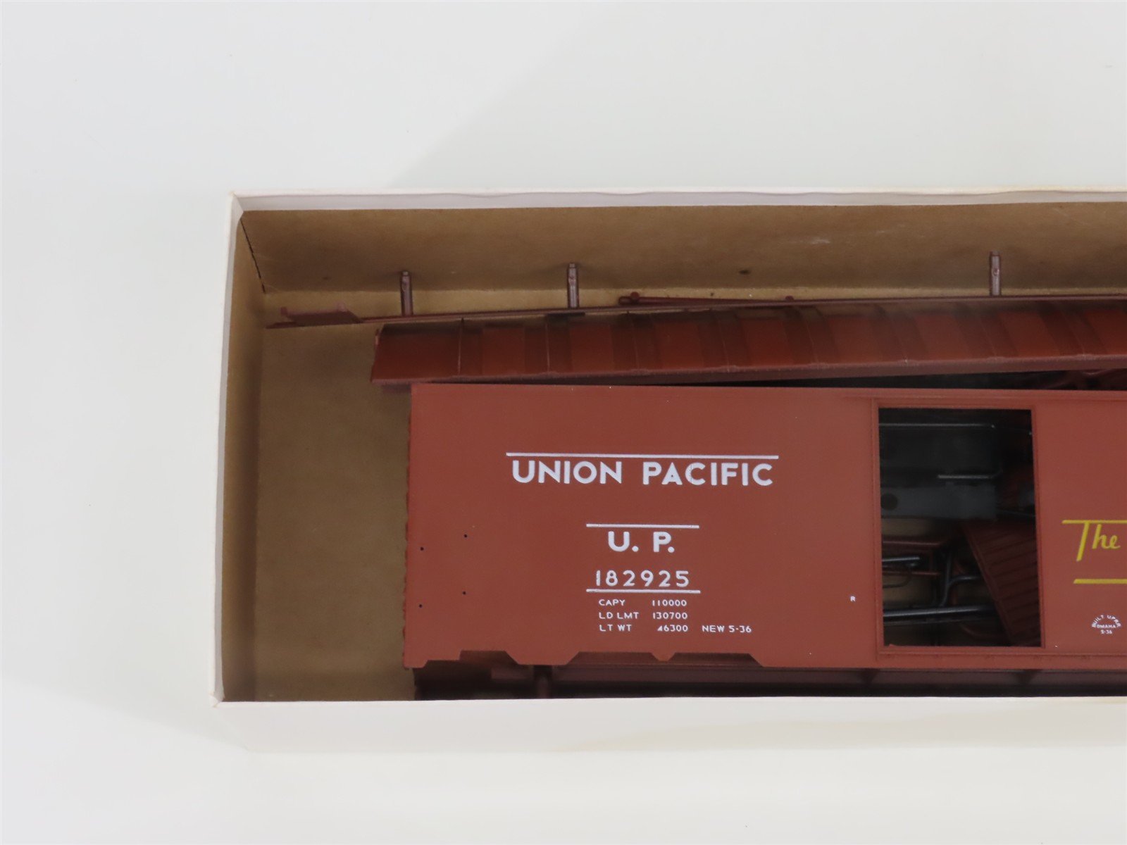 O Scale 2-Rail InterMountain Kit UP Union Pacific 40' Box Car #182925