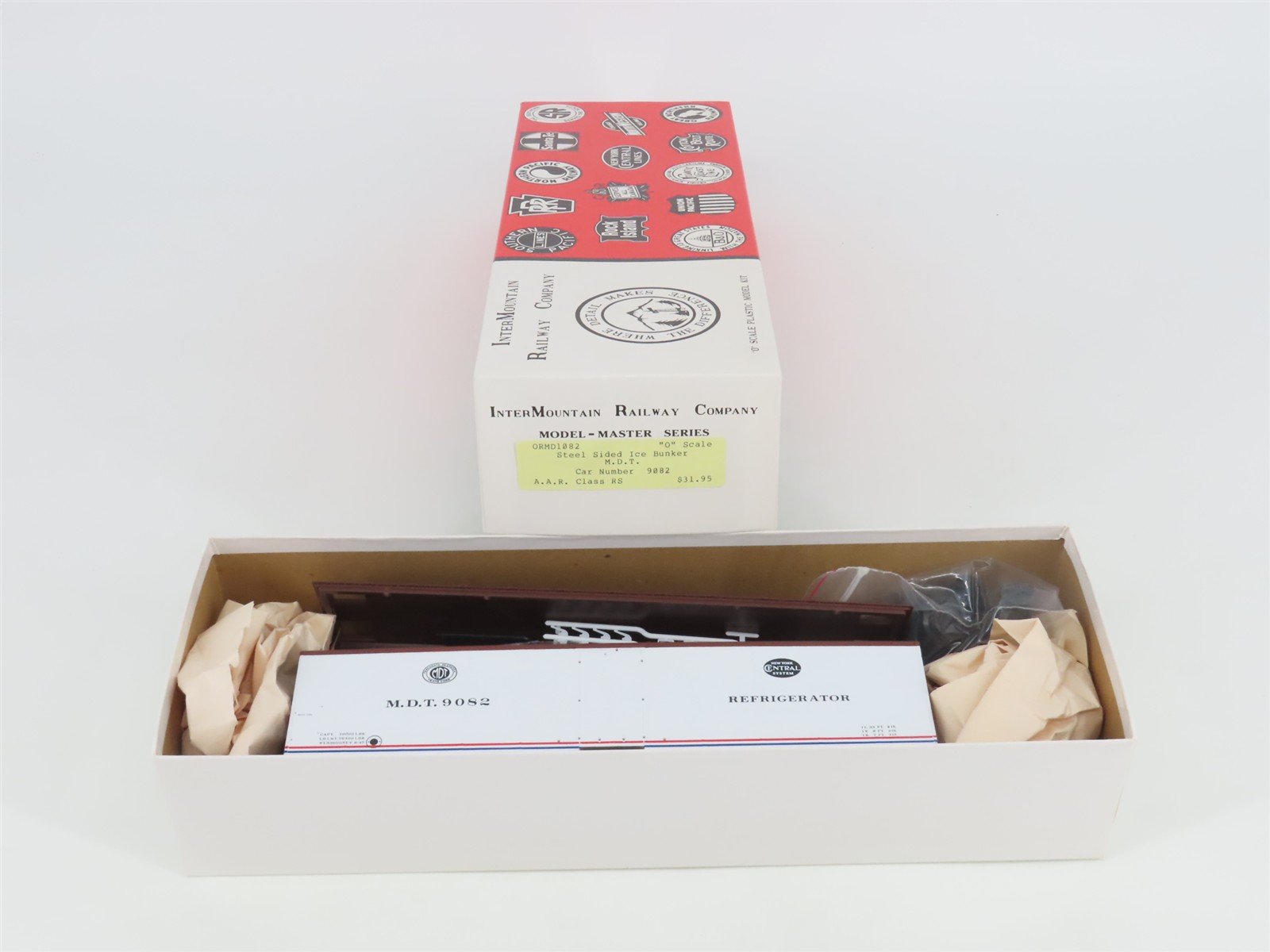 O Gauge 3-Rail InterMountain Kit ORMD1082 MDT NYC Steel Side Ice Reefer #9082