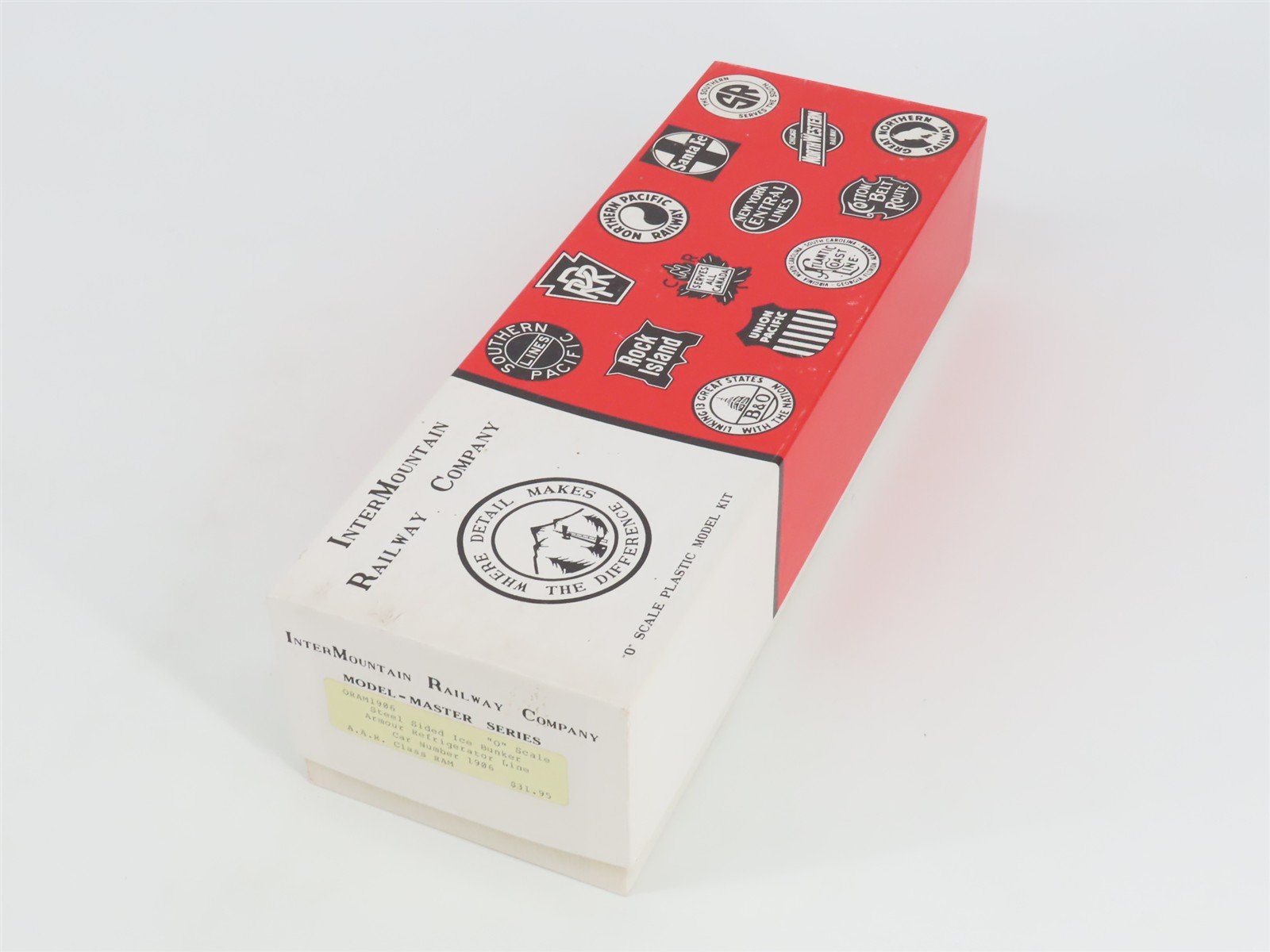 O Gauge 3-Rail InterMountain Kit ORAM1906 ARLX Armour Ice Reefer #1906