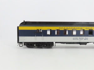 O Gauge 3-Rail Atlas Trainman 2001413-2 C&O 60' US Mail RPO Passenger Car #111