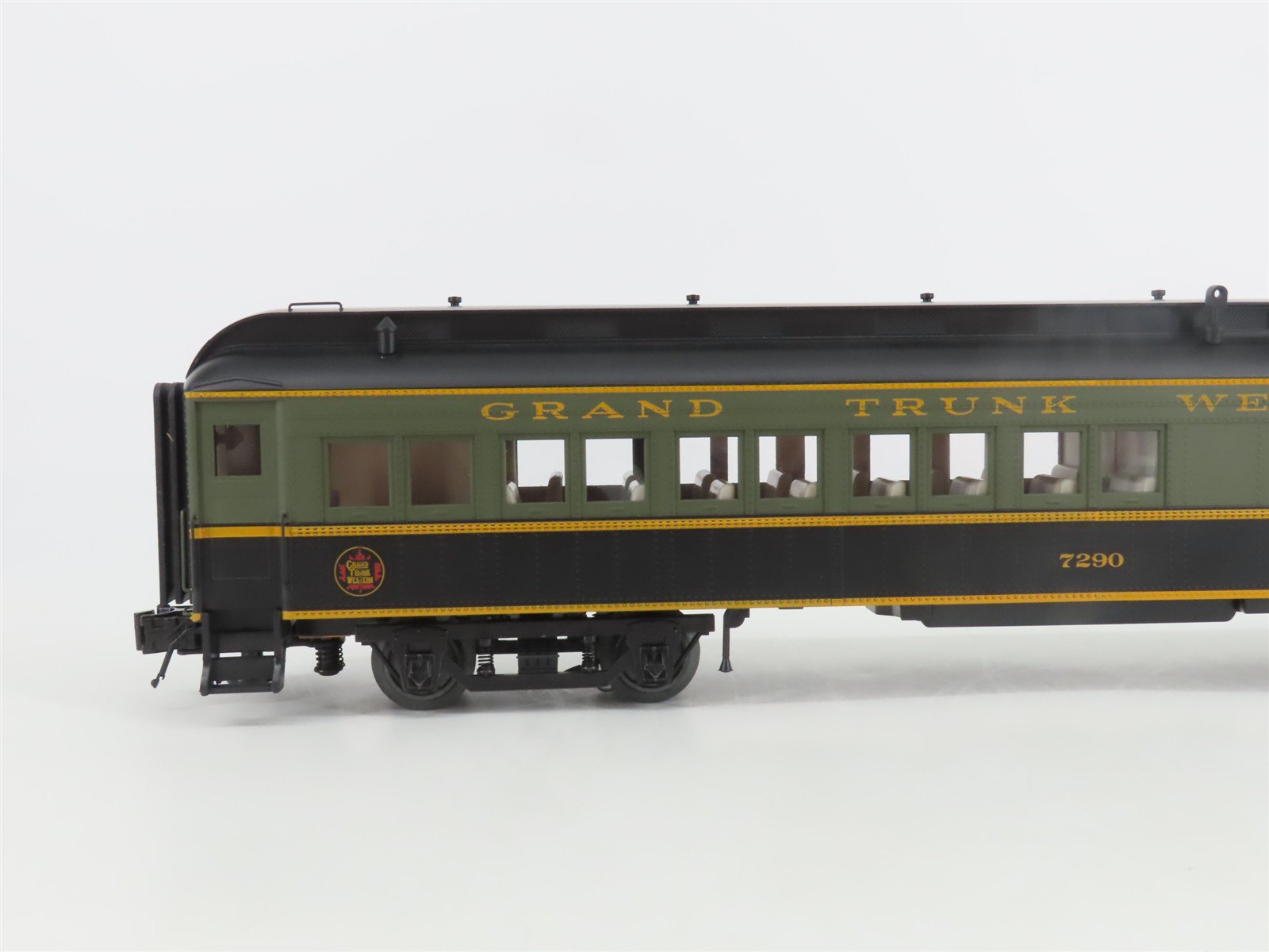 O Gauge 3-Rail Atlas Trainman 2001219-1 GTW 60' Combine Passenger Car #7290