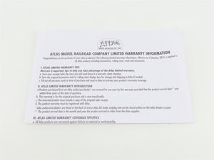 O Gauge 3-Rail Atlas Trainman 2001219-1 GTW 60' Combine Passenger Car #7290