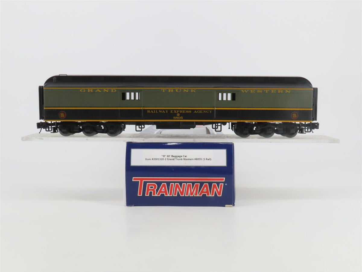 O Gauge 3-Rail Atlas Trainman 2001320-2 GTW 60&#39; Baggage Passenger Car #8805