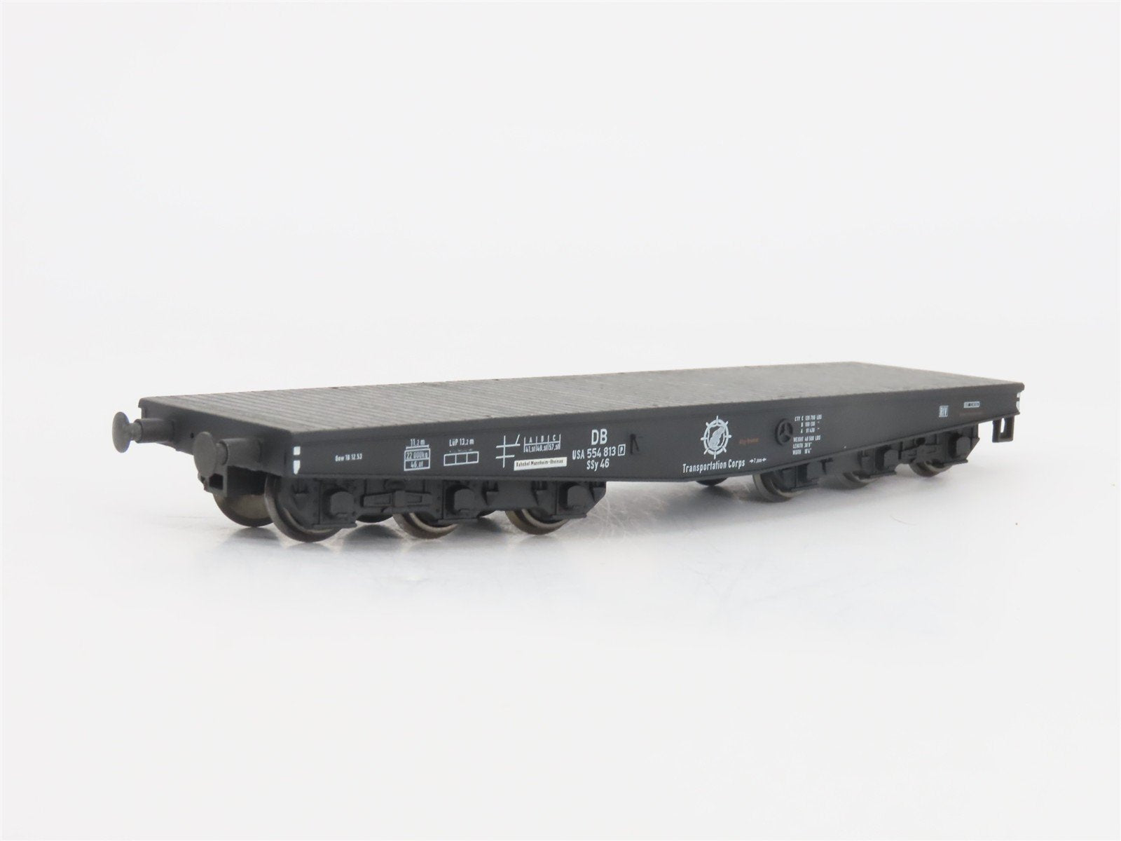 HO Liliput L352000 US Army Transportation Sleeper Passenger & Flat Cars Set of 3