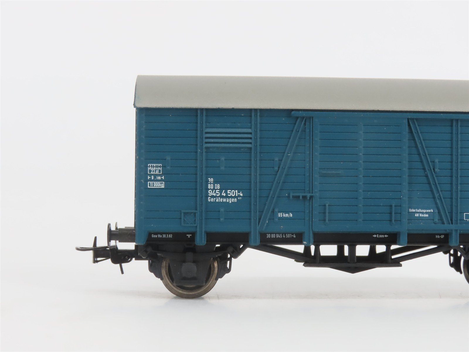 HO Liliput L240051 DB Work Train Coach Passenger w/ Box Car & Gondola Set of 3