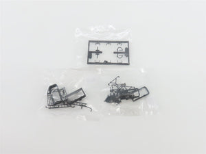 HO Liliput L240051 DB Work Train Coach Passenger w/ Box Car & Gondola Set of 3