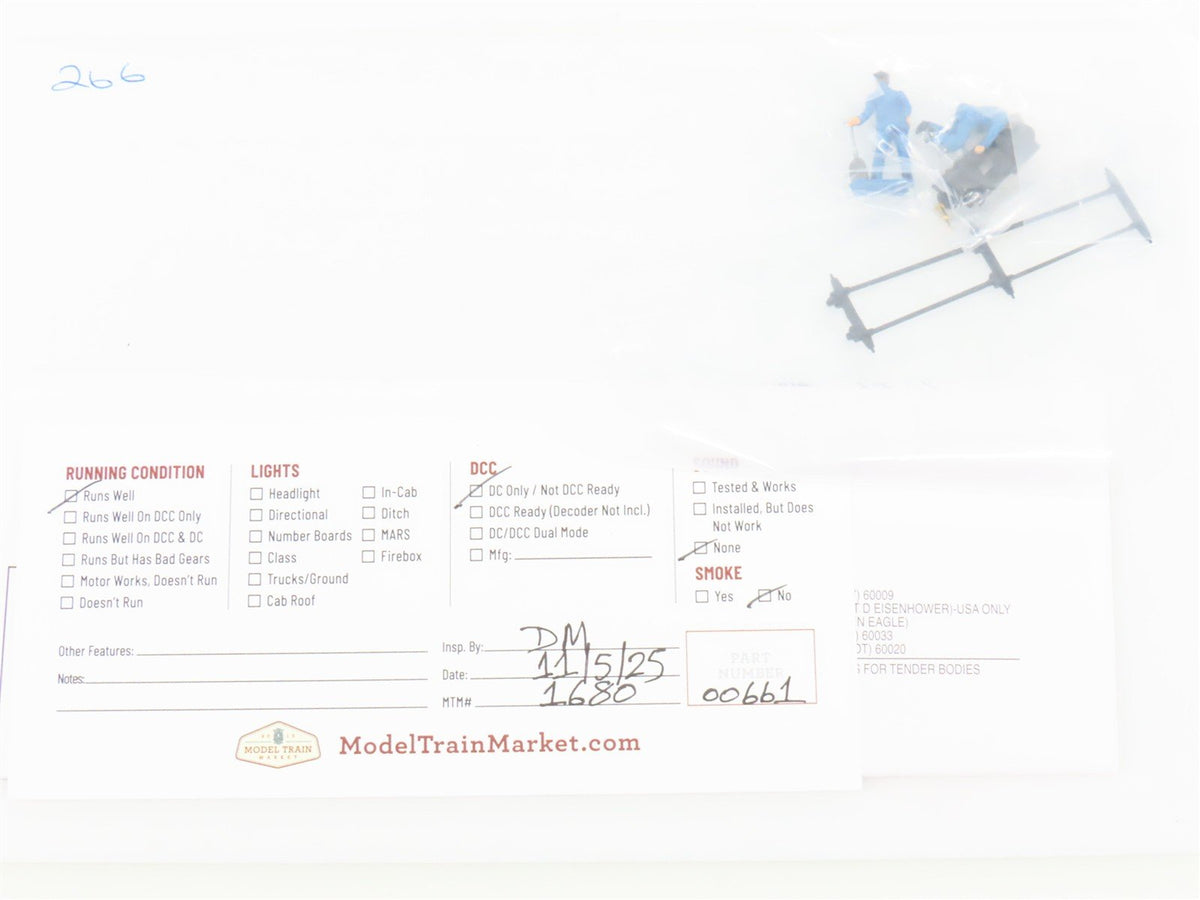 OO Bachmann Branchline LNER 4-6-2 Steam Locomotive #4496 &quot;Dwight D. Eisenhower&quot;