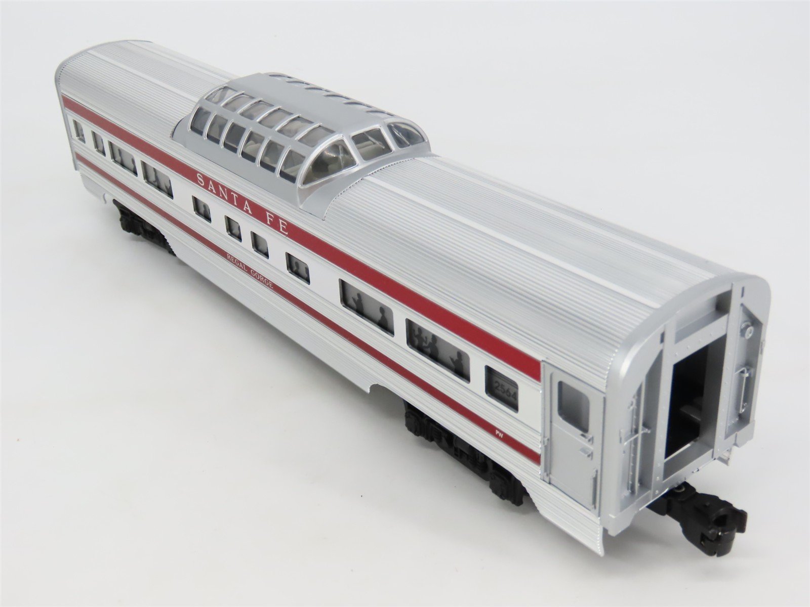 O Gauge 3-Rail Lionel 6-25446 ATSF Santa Fe Aluminum Passenger 2-Car Set