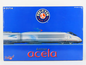 O 3-Rail Lionel 6-31714 AMTK Amtrak Acela Electric Passenger Set w/ TMCC & Sound