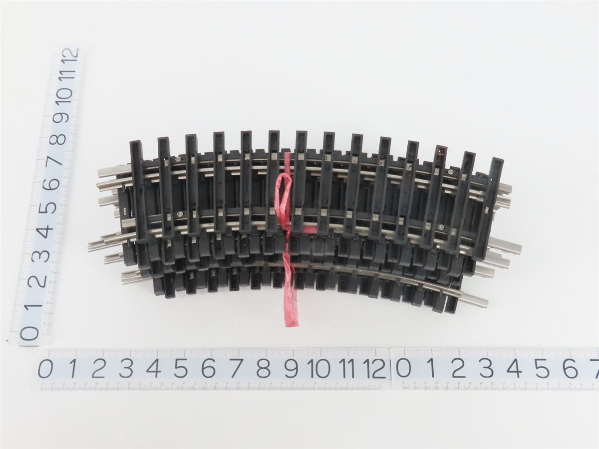 G Scale AristoCraft ART-20100 48&quot; S.S.USA Curved Track Pieces 12-Pack