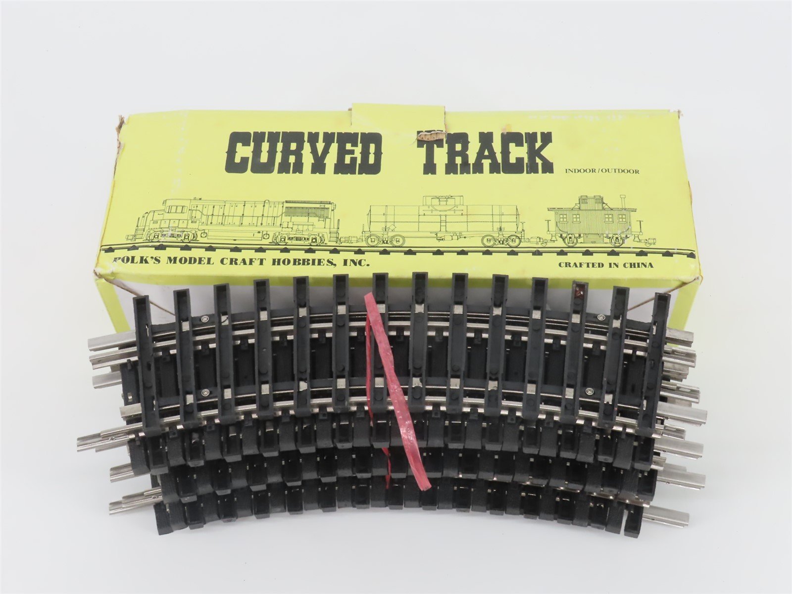 G Scale AristoCraft ART-20100 48" S.S.USA Curved Track Pieces 12-Pack