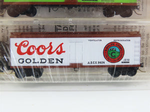 N Scale Micro-Trains MTL 47032 Beverage Beer 40' Wood Reefers Six-Pack SEALED