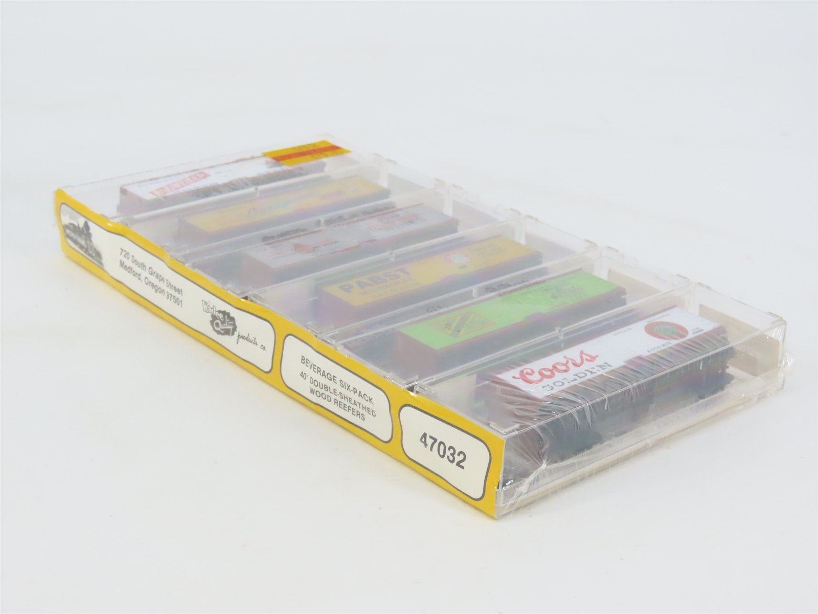 N Scale Micro-Trains MTL 47032 Beverage Beer 40' Wood Reefers Six-Pack SEALED