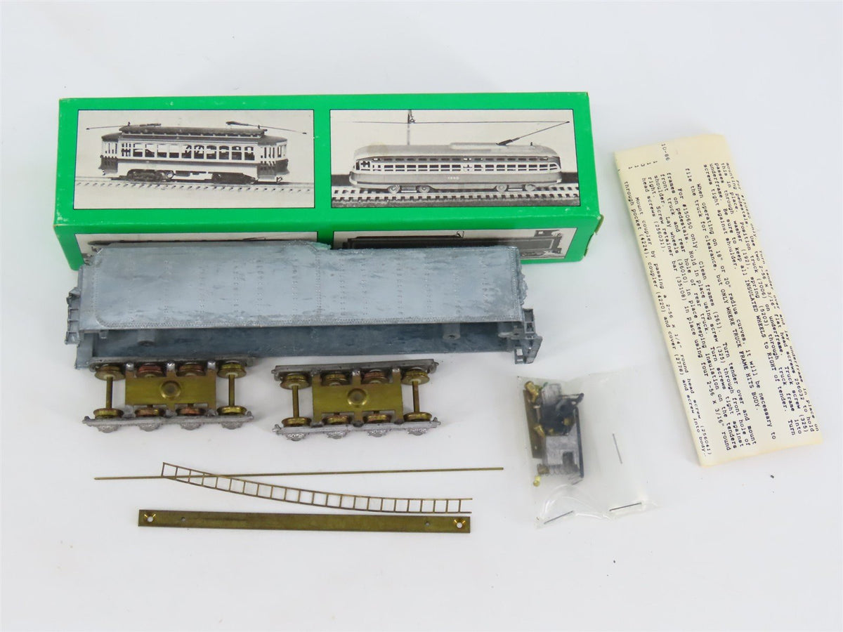 HO Scale Bowser 1-150660 Undecorated Die-Cast 8 Wheel Long Haul Steam Tender Kit