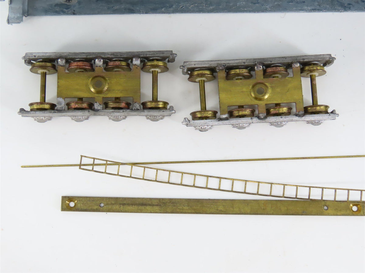 HO Scale Bowser 1-150660 Undecorated Die-Cast 8 Wheel Long Haul Steam Tender Kit