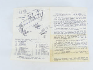 HO Scale Bowser 1-150660 Undecorated Die-Cast 8 Wheel Long Haul Steam Tender Kit