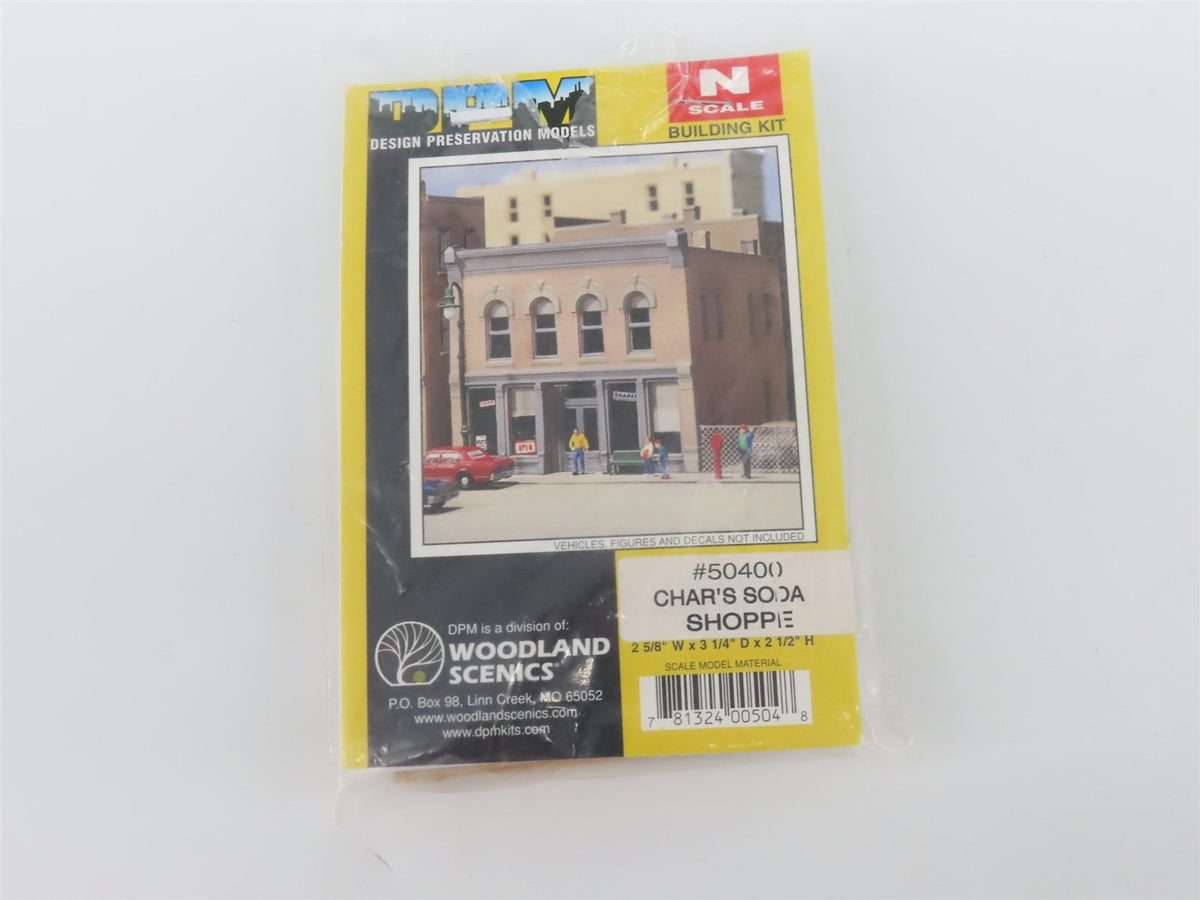 N 1/160 Scale Woodland Scenics 50400 Char&#39;s Soda Shoppe Building Kit