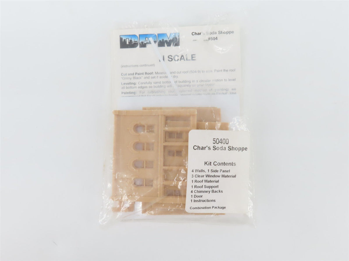 N 1/160 Scale Woodland Scenics 50400 Char&#39;s Soda Shoppe Building Kit