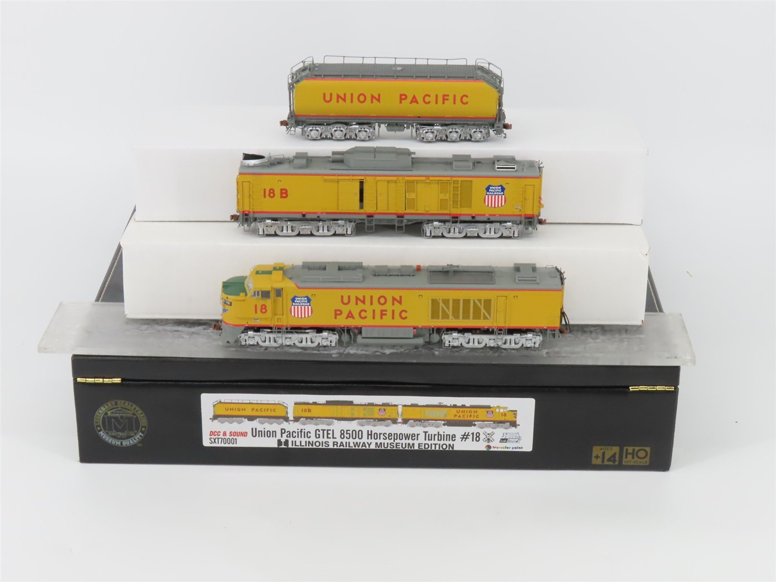 HO Scaletrains.com SXT70001 UP GTEL 8500 HP Turbine Locomotive #18 wDCC & Sound