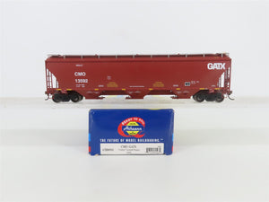 HO Scale Athearn ATH89593 CMO GATX 3-Bay Covered Hopper #13592