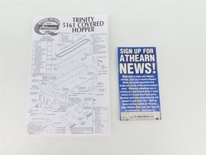 HO Scale Athearn ATH89593 CMO GATX 3-Bay Covered Hopper #13592