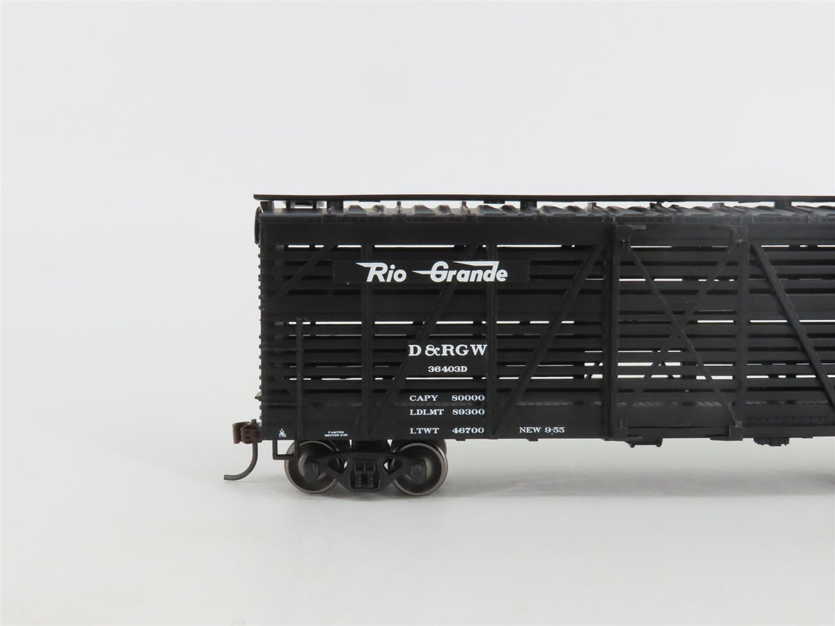 HO Scale Athearn 75977 D&amp;RGW Rio Grande Railroad Stock Car #36403D