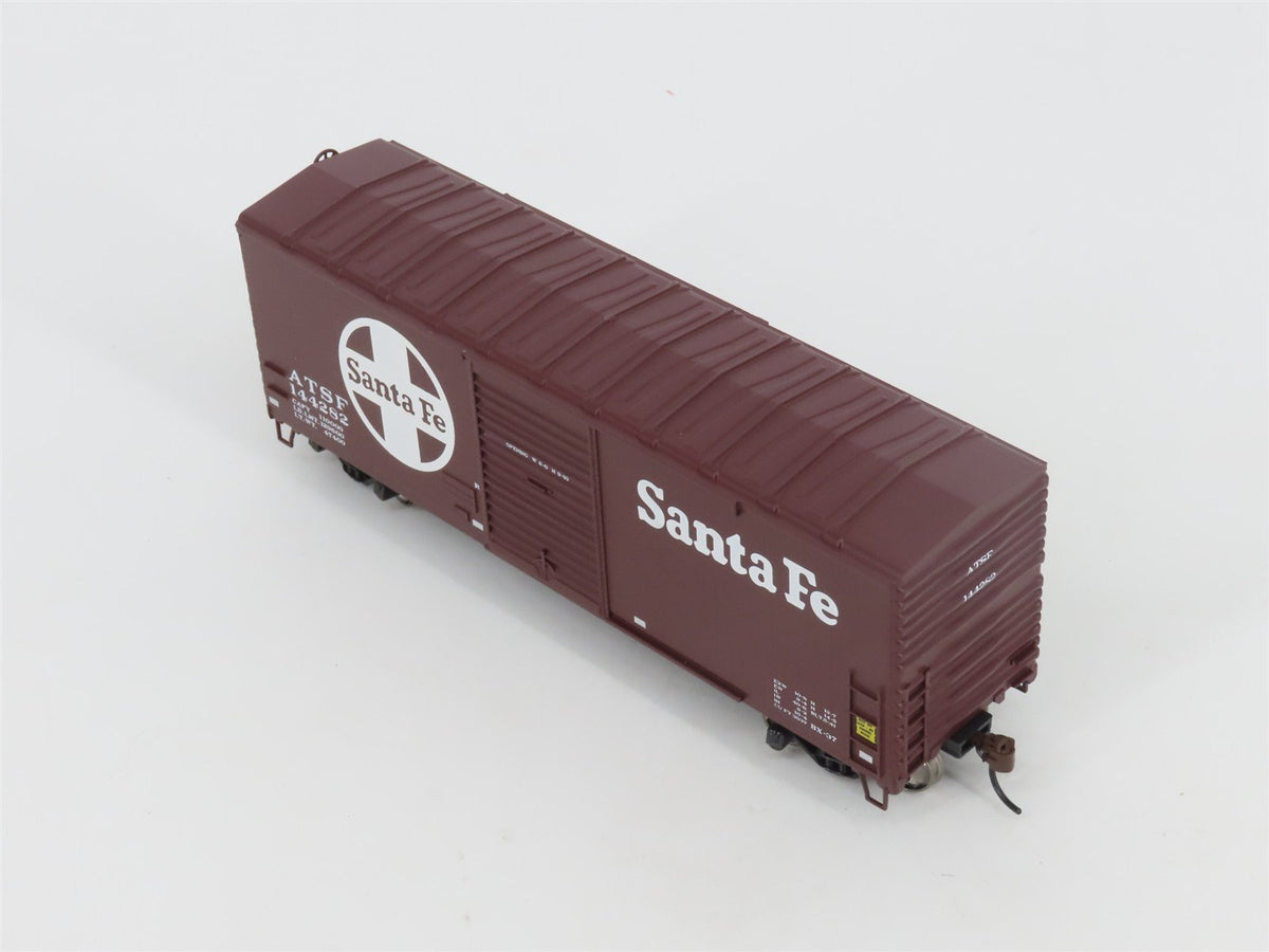 HO Scale Athearn 73426 ATSF Santa Fe Railroad 40&#39; Modernized Box Car #144282