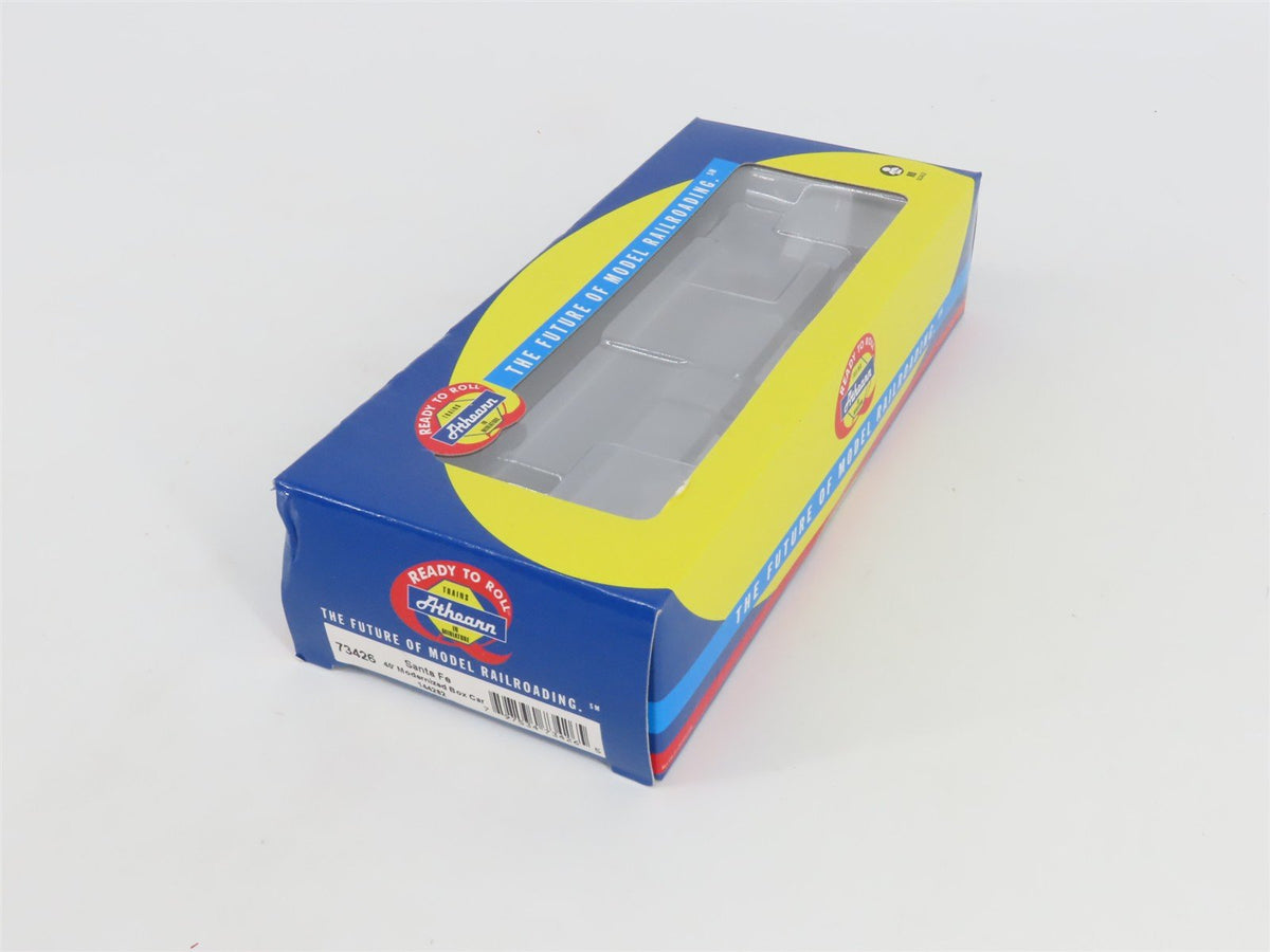 HO Scale Athearn 73426 ATSF Santa Fe Railroad 40&#39; Modernized Box Car #144282