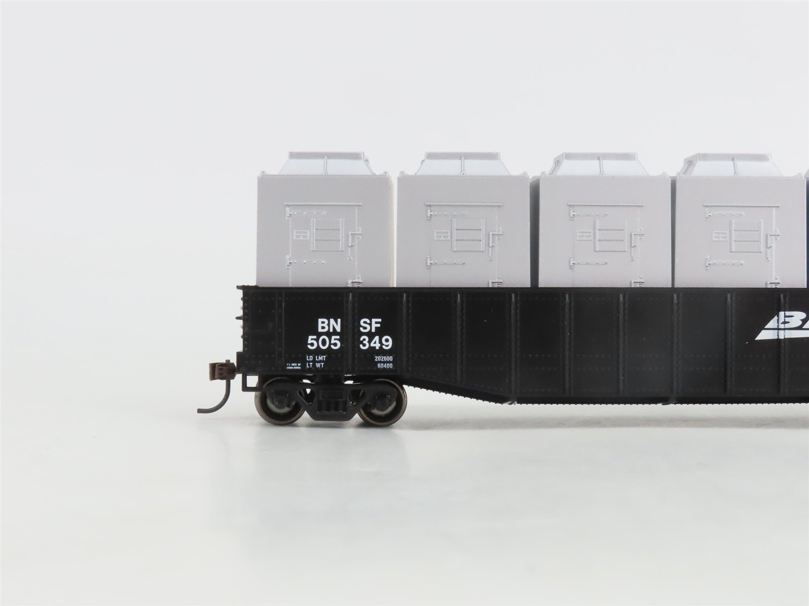 HO Scale Athearn ATH29284 BNSF Burlington Northern Santa Fe 50' Gondola #505349