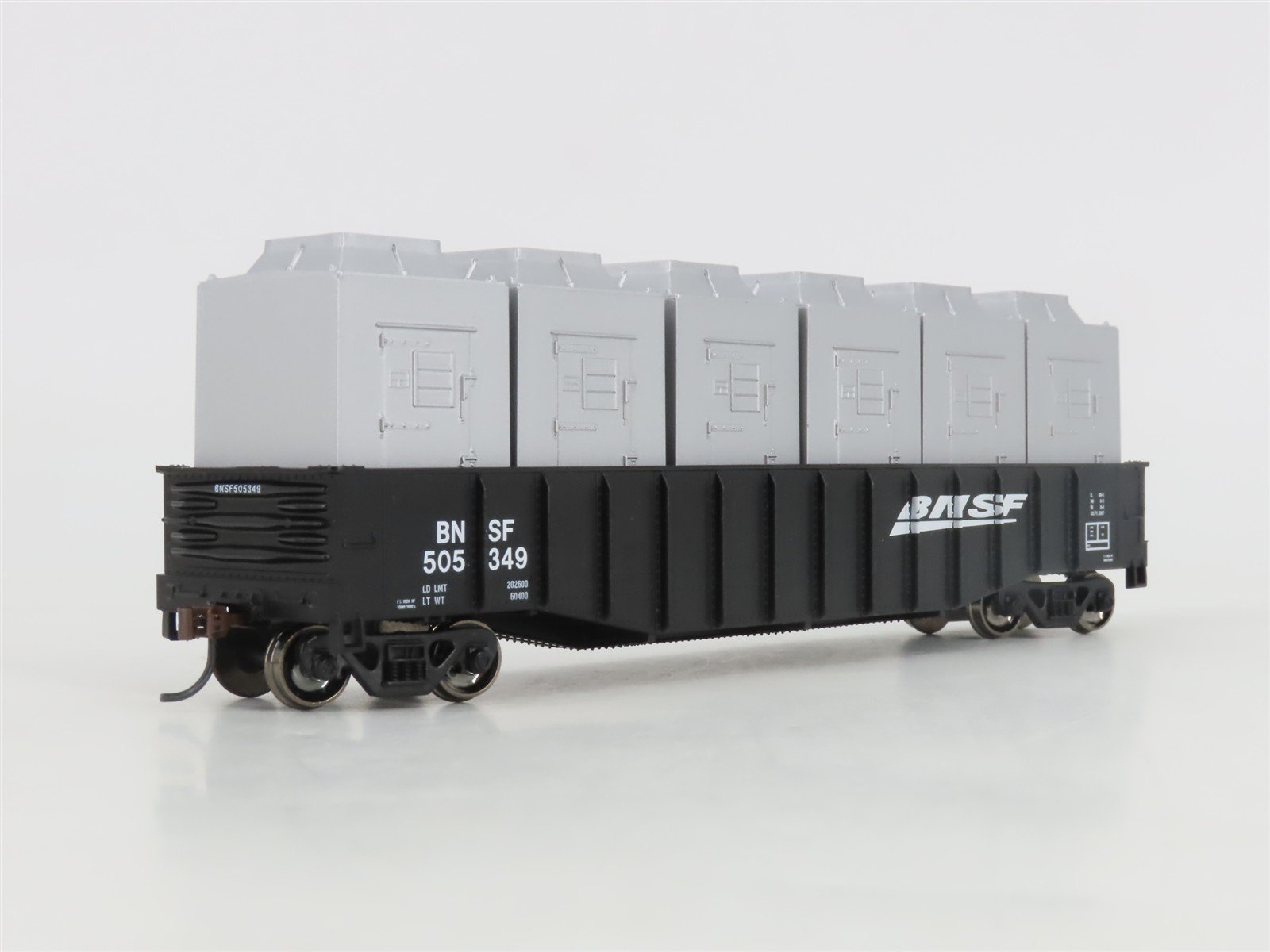 HO Scale Athearn ATH29284 BNSF Burlington Northern Santa Fe 50' Gondola #505349