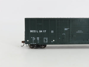 HO Scale Athearn ATH87198 BCOL BC Rail 50' Combination Door Box Car #5417