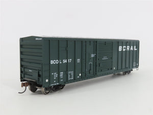 HO Scale Athearn ATH87198 BCOL BC Rail 50' Combination Door Box Car #5417