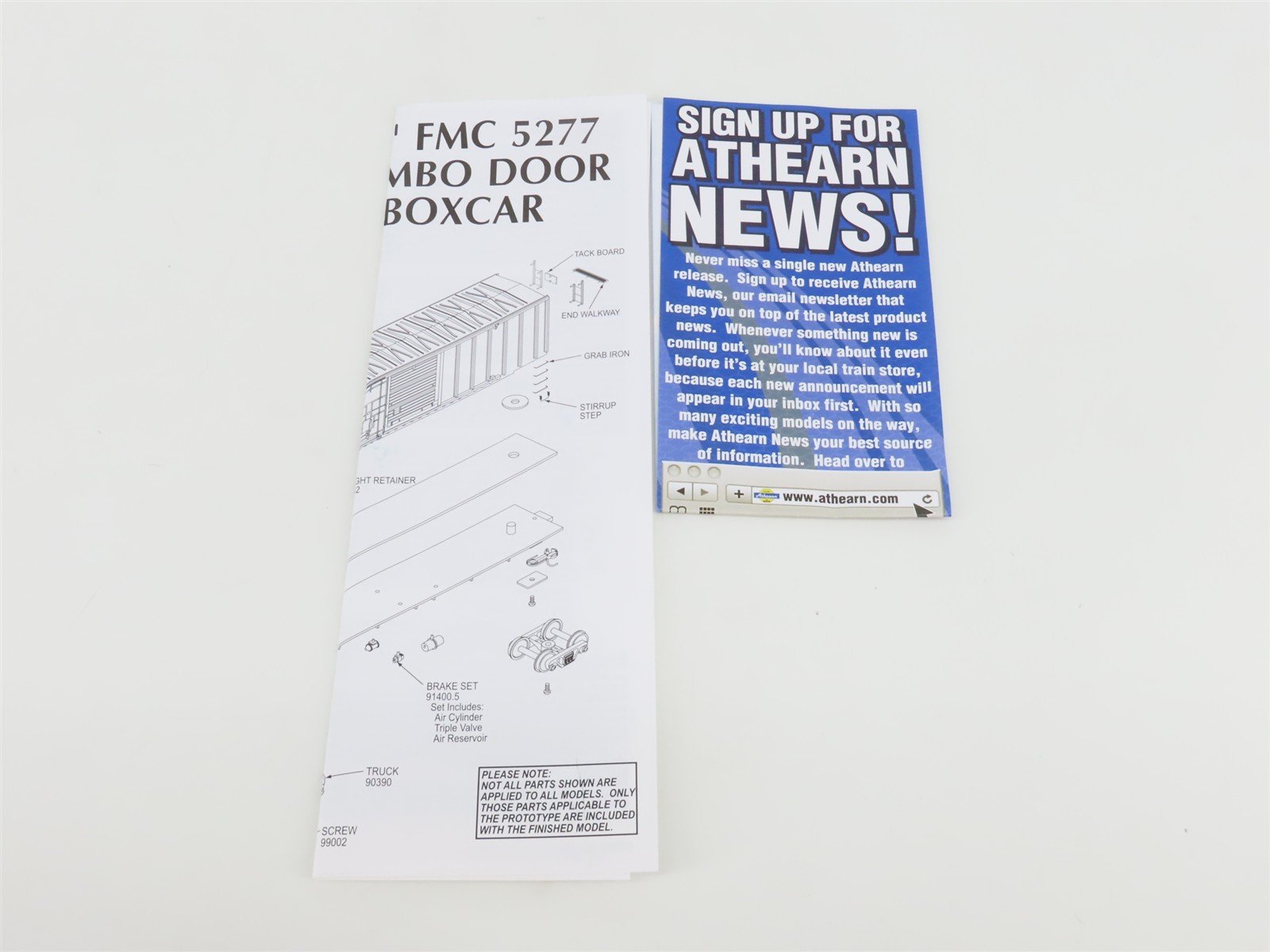HO Scale Athearn ATH87198 BCOL BC Rail 50' Combination Door Box Car #5417