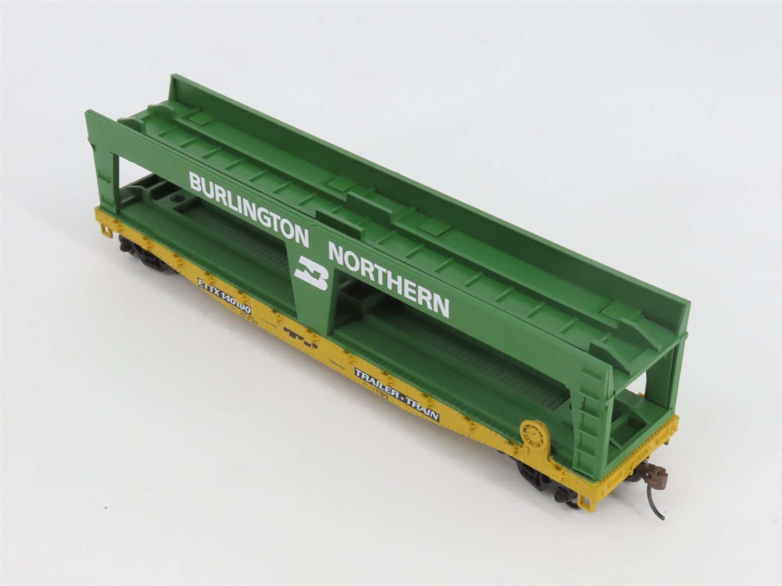 HO Athearn Roundhouse RND74428 ETTX Burlington Northern 50' Auto Loader #140190