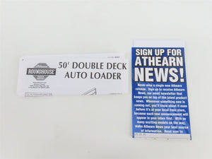 HO Athearn Roundhouse RND74428 ETTX Burlington Northern 50' Auto Loader #140190