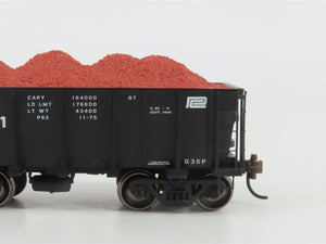 HO Scale Athearn Roundhouse ATH97698 PC Penn Central 26' Ore Car w/ Loads 4-Pack