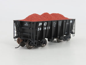 HO Scale Athearn Roundhouse ATH97698 PC Penn Central 26' Ore Car w/ Loads 4-Pack