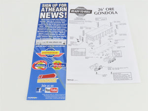 HO Scale Athearn Roundhouse ATH97698 PC Penn Central 26' Ore Car w/ Loads 4-Pack