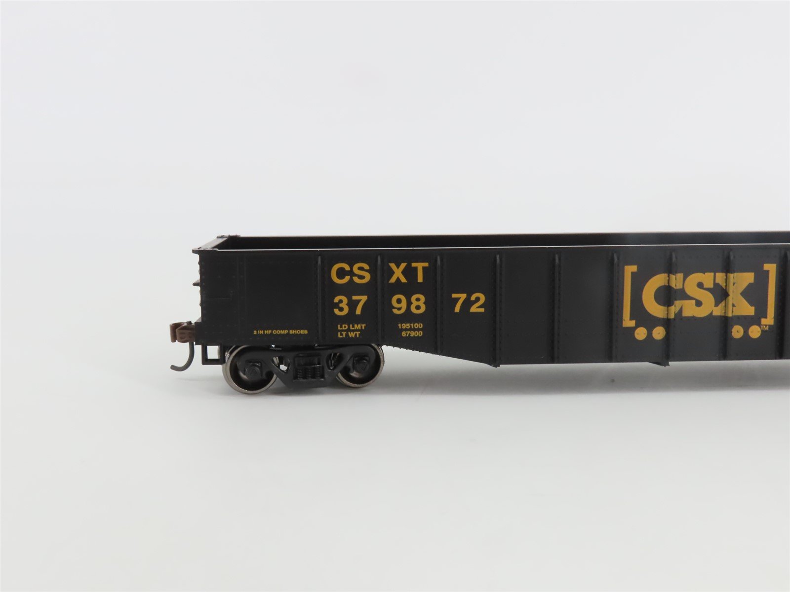 HO Scale Athearn Roundhouse RND14802 CSXT 50' Gondola #379872 w/ Load