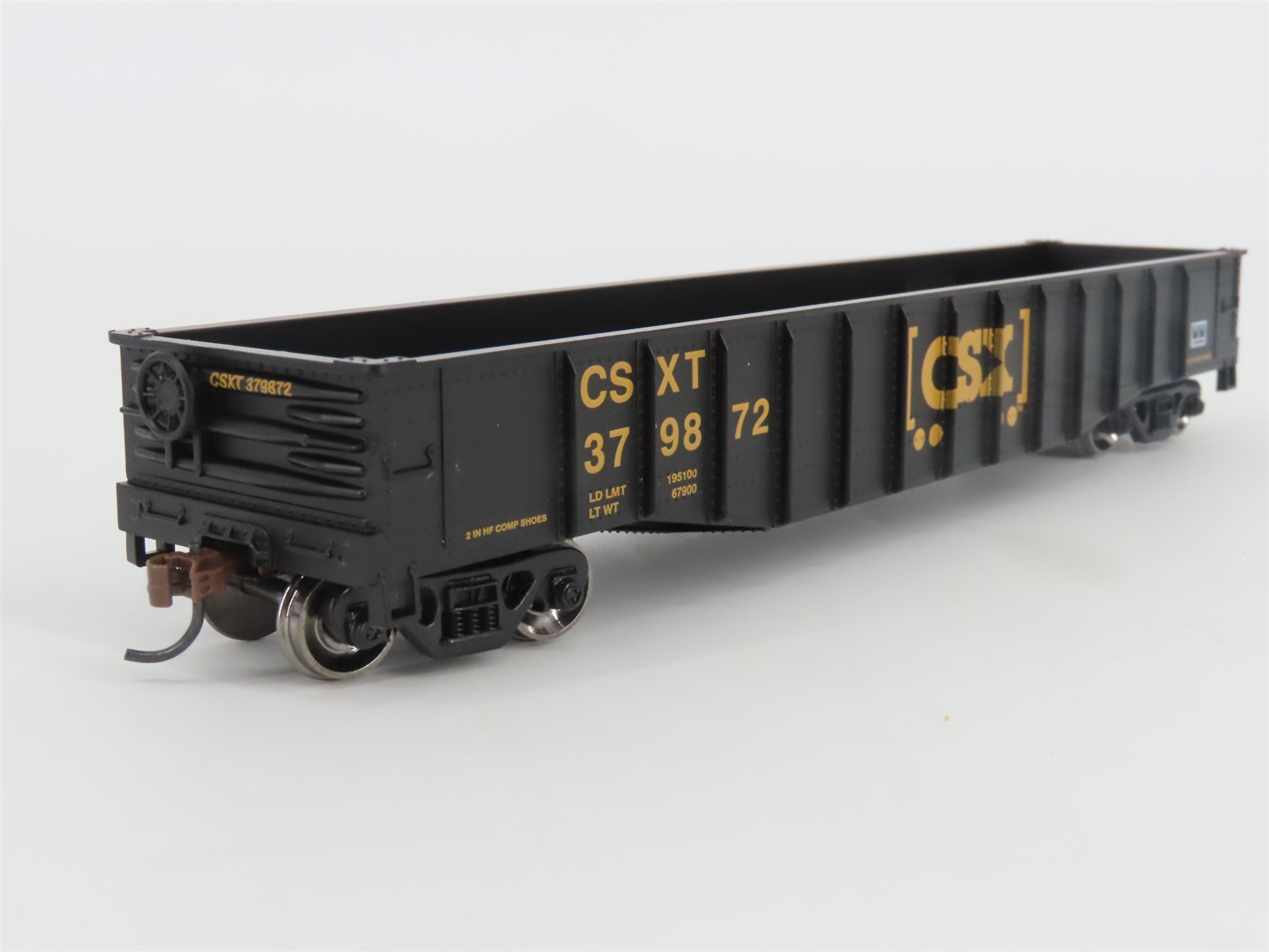 HO Scale Athearn Roundhouse RND14802 CSXT 50' Gondola #379872 w/ Load