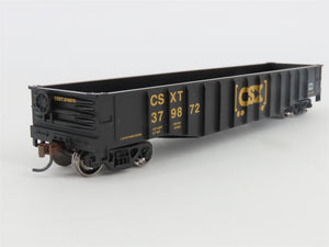 HO Scale Athearn Roundhouse RND14802 CSXT 50' Gondola #379872 w/ Load