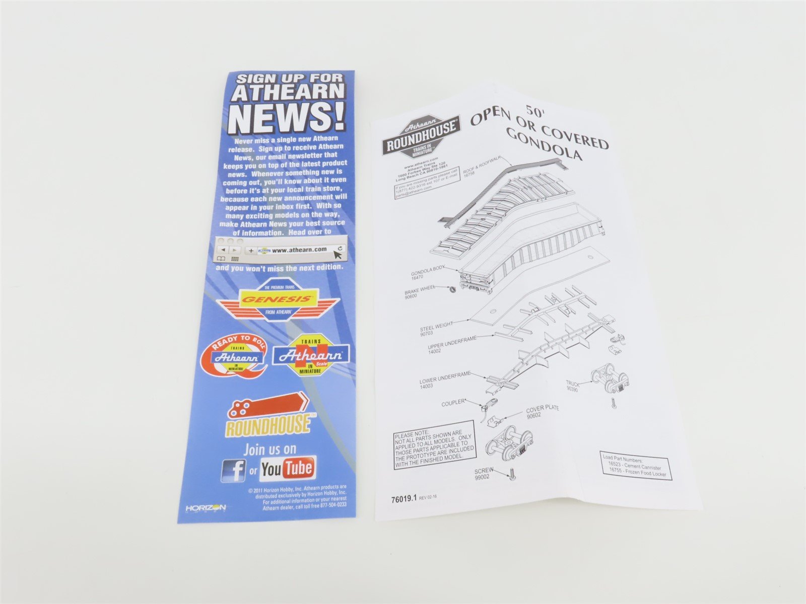 HO Scale Athearn Roundhouse RND14802 CSXT 50' Gondola #379872 w/ Load