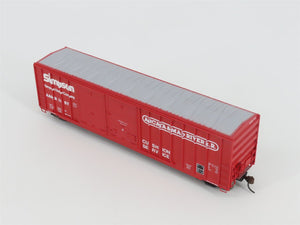 HO Scale Athearn 98403 A&MR Arcata & Mad River 50' Double Door Box Car #1087