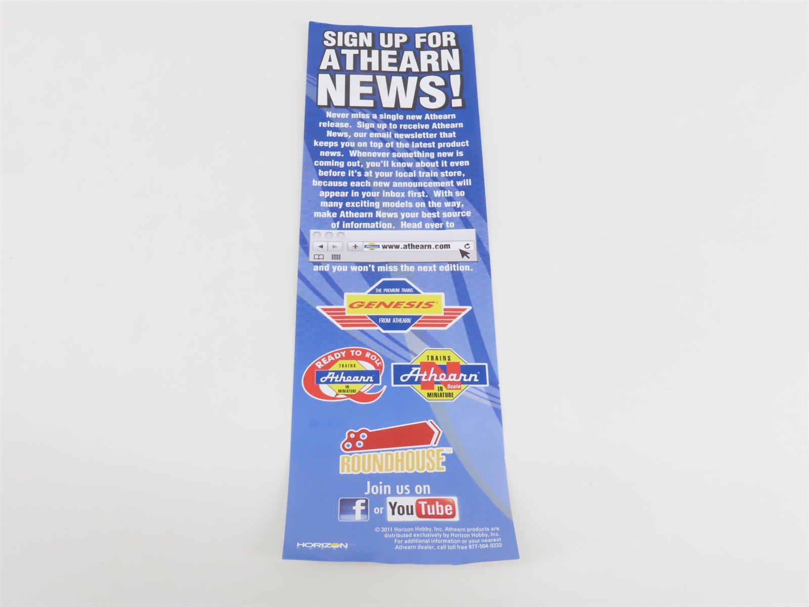 HO Scale Athearn 98403 A&MR Arcata & Mad River 50' Double Door Box Car #1087