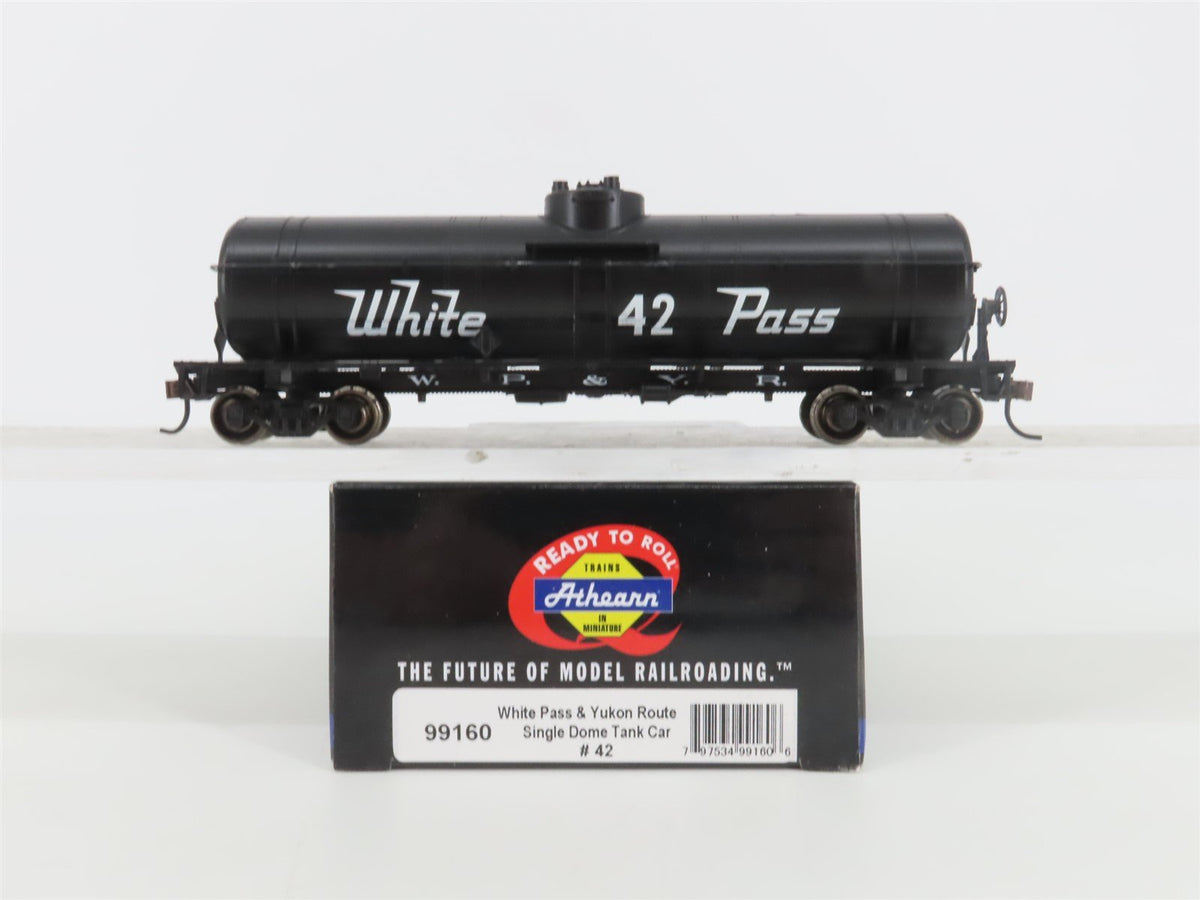 HO Scale Athearn Collectibles 99160 WP&amp;YR White Pass &amp; Yukon Route Tank Car #42